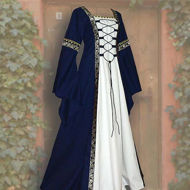 Medieval Renaissance Cocktail Dress Vintage Dress Prom Dress Viking