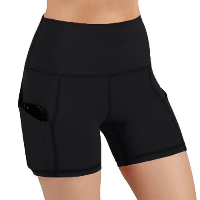 Women's Running Shorts Gym Shorts Side Pockets with Phone Pocket Bottoms Athletic