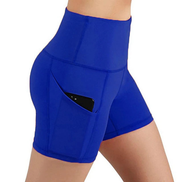 Women's Running Shorts Gym Shorts Side Pockets with Phone Pocket Bottoms Athletic