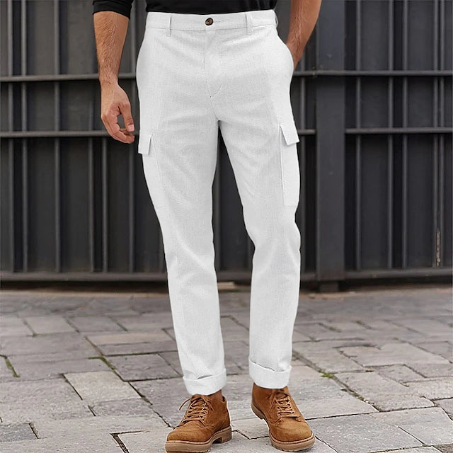 Men's Cargo Pants Trousers Chinos Chino Pants Casual Pants Cargo Pocket