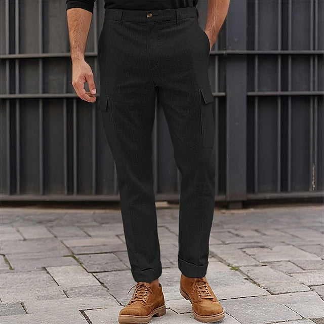 Men's Cargo Pants Trousers Chinos Chino Pants Casual Pants Cargo Pocket