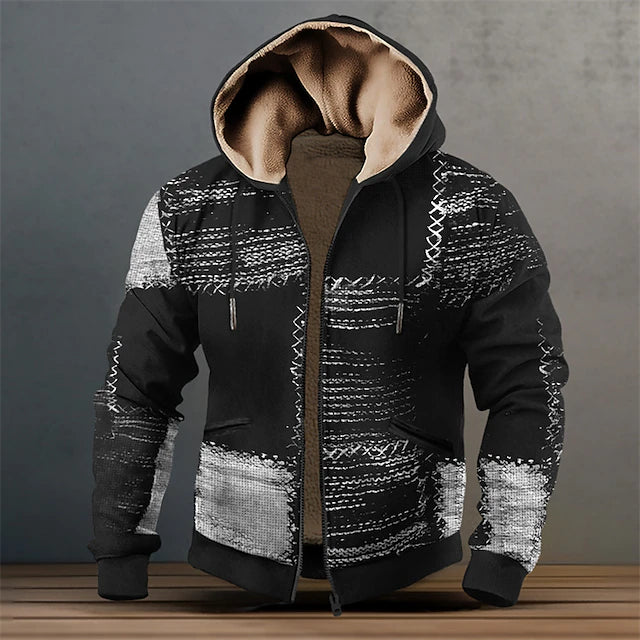 Graphic Color Block Men's Daily 3D Printing Hoodie Holiday Vacation Going out Hoodies