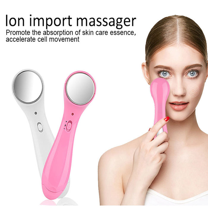Portable Hot Cold Electric Eye Massage Ion Device Dark Circle Puffiness