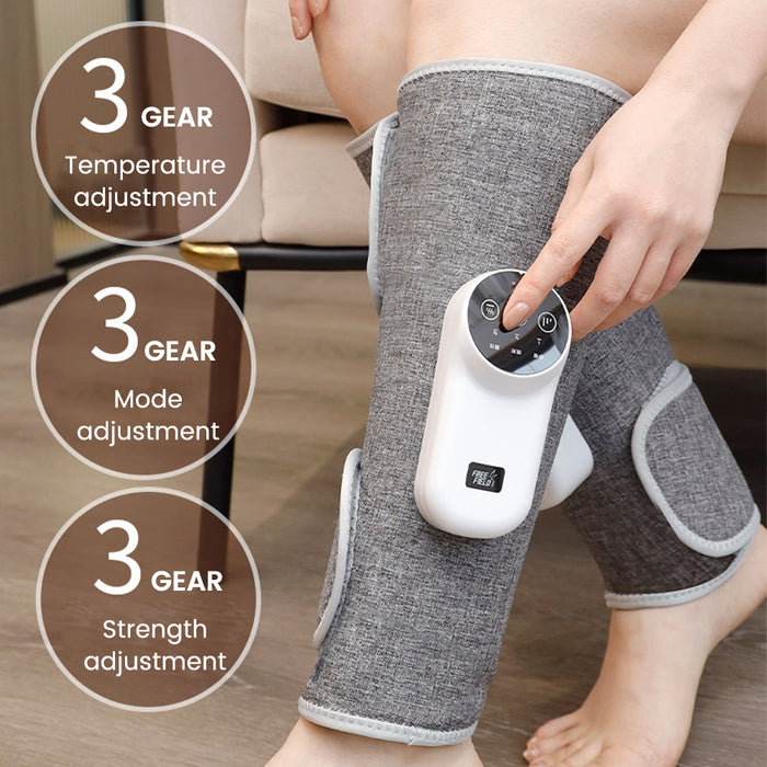 Electric Leg Massager Wireless with Air Compression Rechargeable for Pain Relief