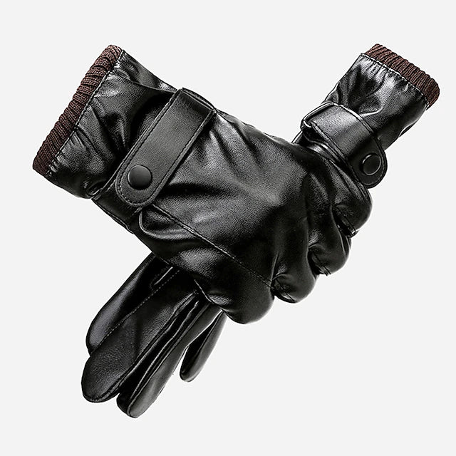 1pc / pack Gloves Thicken Thermal Gloves Adjustable Full Finger Plain