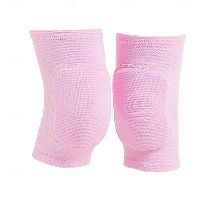 1 Pair Portable Knee Support Eco-friendly Knee Guard Elastic Fabric Fitness