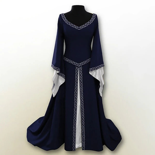 Medieval Renaissance Cocktail Dress Vintage Dress Prom Dress Viking