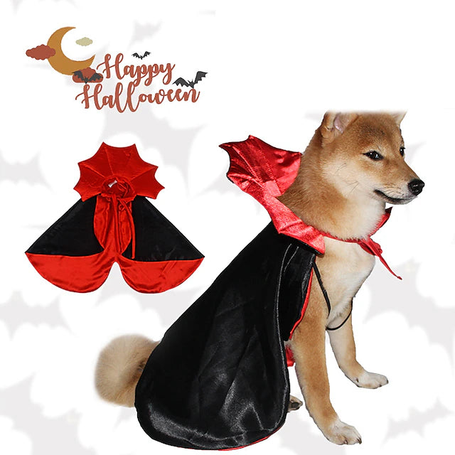 Dog Costume,Pet Costume Cloak Dog Cat Cloak Vampire Funny Transformation