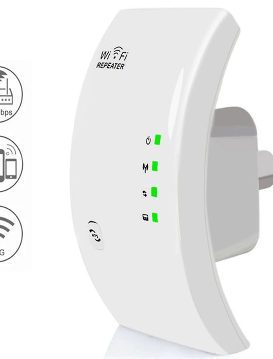 WiFi Extender Signal Booster Up to 2640sq.