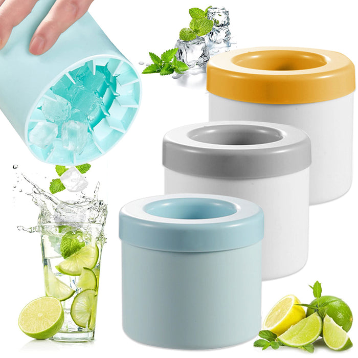 Manufacturers Make Ice Tray Silicone Cylinder Home Refrigerator Homemade Ice Mold
