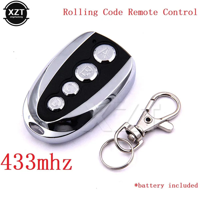 Universal 433.92Mhz Cloning Gate for Garage Door Remote Control Switch opener Cloning 4 key