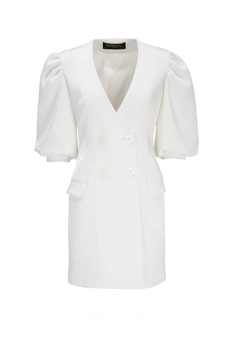 Reception Vintage Little White Dresses Wedding Dresses Sheath / Column V Neck