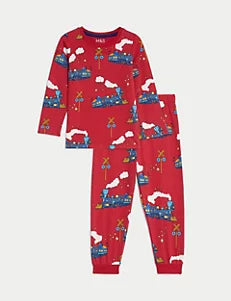 Boys 3D Car Pajama Set Long Sleeve 3D Print Fall Winter Active Cool Daily Polyester Kids 3-12 Years