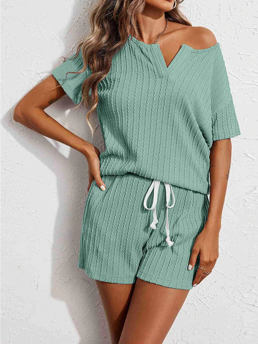Women's Loungewear Sets 2 Pieces Pure Color Fashion Comfort Home Daily