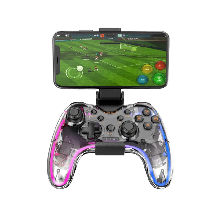 STK-8039 RGB Light Wireless Joystick For PS4 Vibration Joystick Controller Fit For Switch Console Gamepad For PC Games