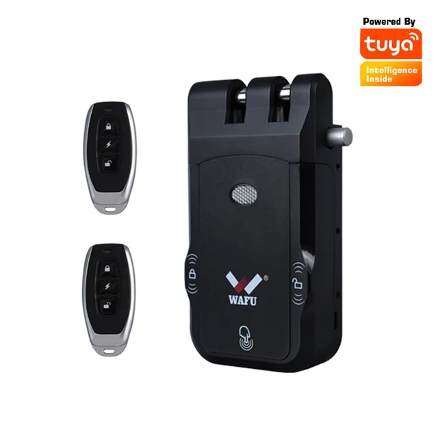 Wafu 026 Door Lock Wireless WIFI Bluetooth TUYA Remote Control Electronic Keyless