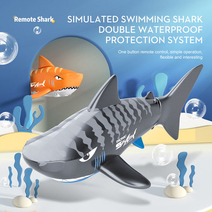 New Rc Mini Remote Control Shark Can Dive Bionic Fish Infrared Summer Water Children's Electric Toy