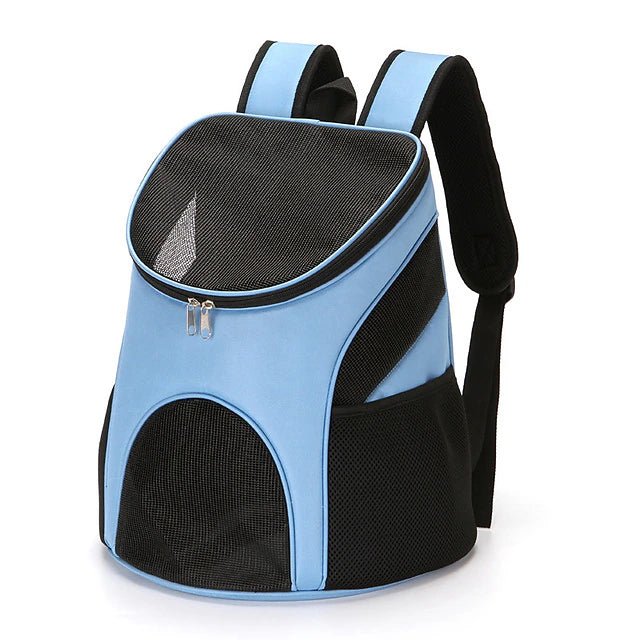 Portable Foldable Mesh Pet Carrier Dog Backpack Breathable Bag Dog Cat