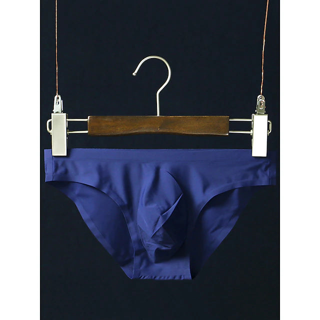 Men's Normal Low Waist Stretchy Basic Briefs Underwear 1 PC Comfortable