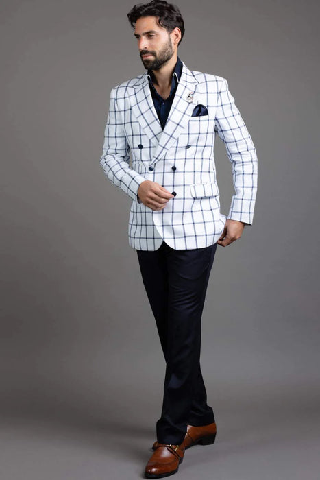 Men's Suits Blazer Formal Evening Wedding Party Birthday Party Fashion Casual Spring & Fall