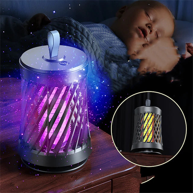 Bug Zapper Electronic Mosquito Killer Lamp Fly Insect Trap for Outdoor and Indoor