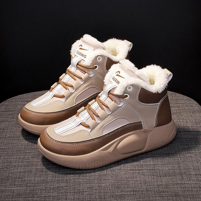 Women's Sneakers Boots Platform Sneakers Dad Shoes High Top Sneakers Daily Booties