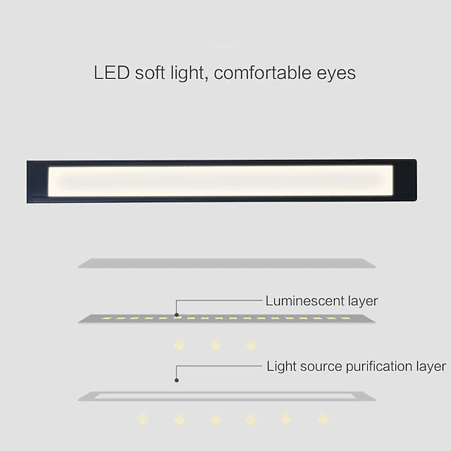 USB LED Desk Lamp Light Eye Protection Mobile phone Wireless Charger