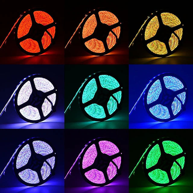 5m 16.4ft WIFI Smart Led Strip Light RGB Color changing IP65 Waterproof