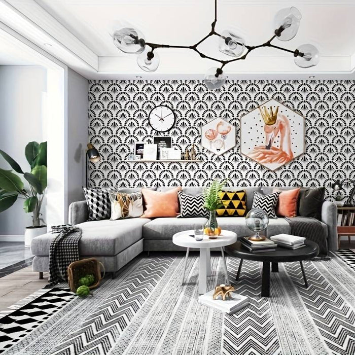 Self Adhesive Wallpaper Gold Furniture Stickers PVC Sticky Back Plastic Contact Paper Vinyl Film Roll