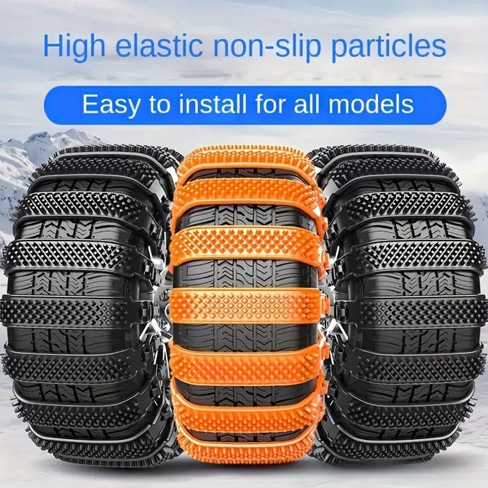 4/6/8Pcs Car Winter Tire Wheels Chain Snow Chains Wheel Tyre Cable Belt Winter Outdoor