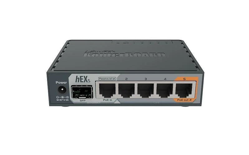 MikroTik HEX S 5 GbE Router