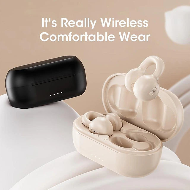 TWS Wireless Headphones Bluetooth 5.3 Ear Clip Bone Conduction