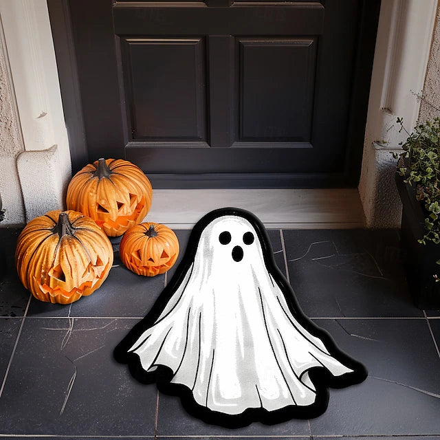 Halloween Decorations Irregular Pumpkins Doormat Kitchen Mat Floor Mat