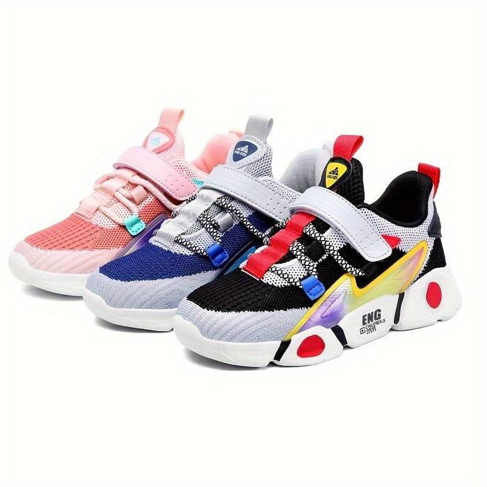 Boys Girls' Sneakers Daily Casual Breathable Mesh Non-slipping