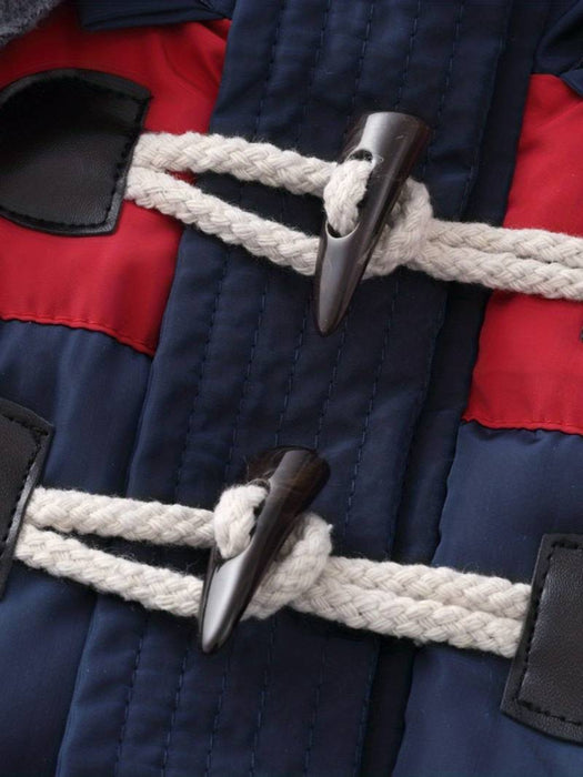 Kids Boys Fleece Jacket Hoodie Jacket Outerwear Solid Color Sleeveless Zipper Coat