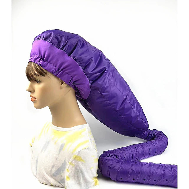 Bonnet Hooded Hair Dryer Attachment Extra Large Adjustable Deep Conditioning Cap Drying Heat Cap