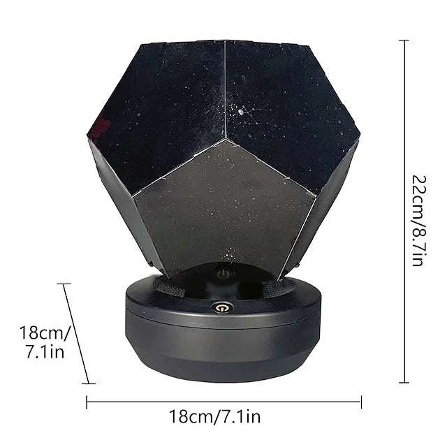 LED Starry Projector Light Bedside Night Lamp Planetario Casero for Kids