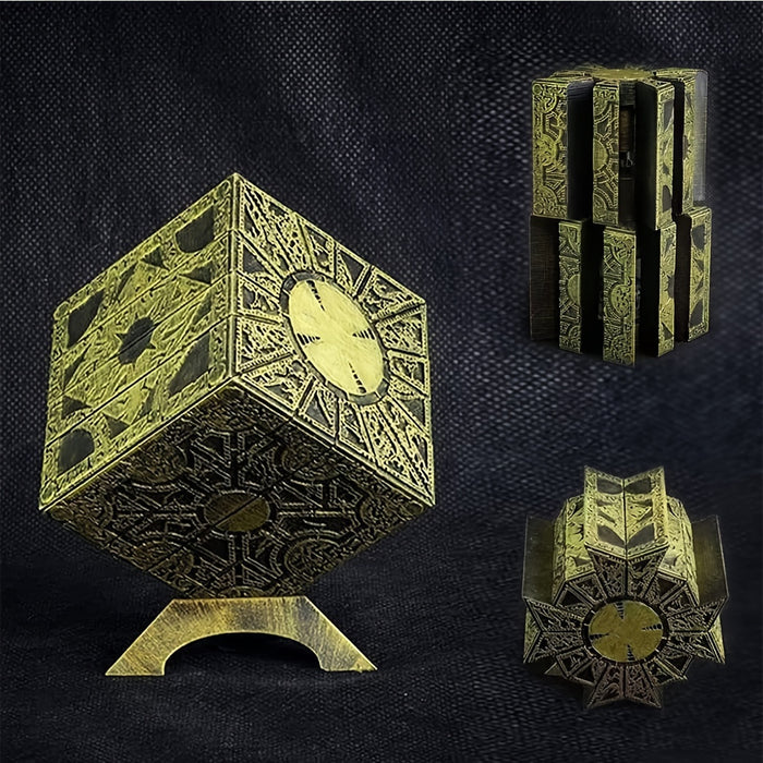 Lock Puzzle Box Creative Detachable Cube Changable Puzzle Box Ghost Chasing Magic Cube