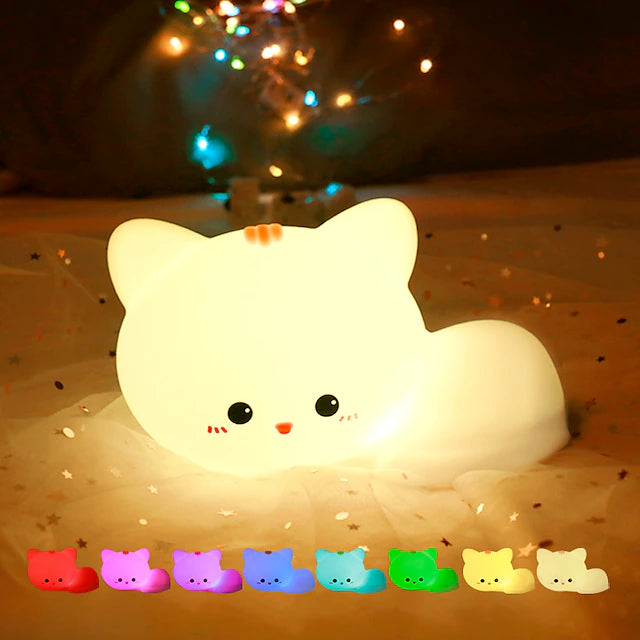 GG Cat Creative Baby And Children Night Light Touch Light Birthday