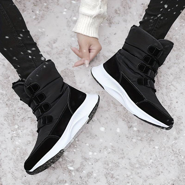 Women's Boots Snow Boots Plus Size Winter Boots Outdoor Work Daily Fleece Lined Booties Ankle Boots