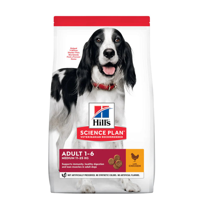 Adult Medium Breed With Chicken Dog Food