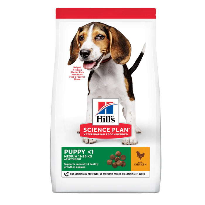 Puppy Medium Breed With Chicken Dog Food