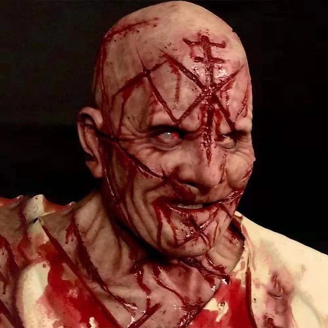 Old Man Killer Mask Halloween Props Adults' Men's Women's Horror Scary Costume