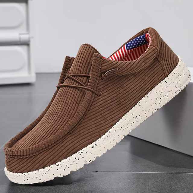 Men's Oxfords Casual Shoes Retro Casual Daily Walking Shoes Leather Comfortable Slip Resistant