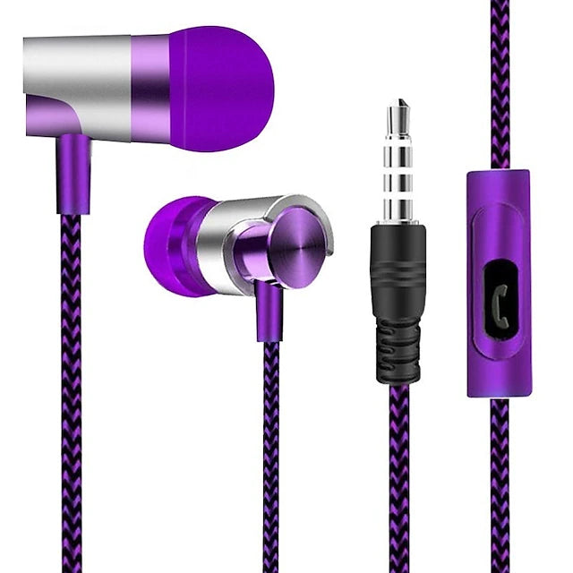 BX02 Wired In-ear Earphone In Ear Bluetooth5.0 Noise cancellation