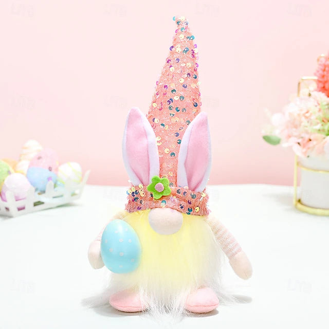 Easter Light LED Deco Night Light Egg Shining Rabbit Doll Festive