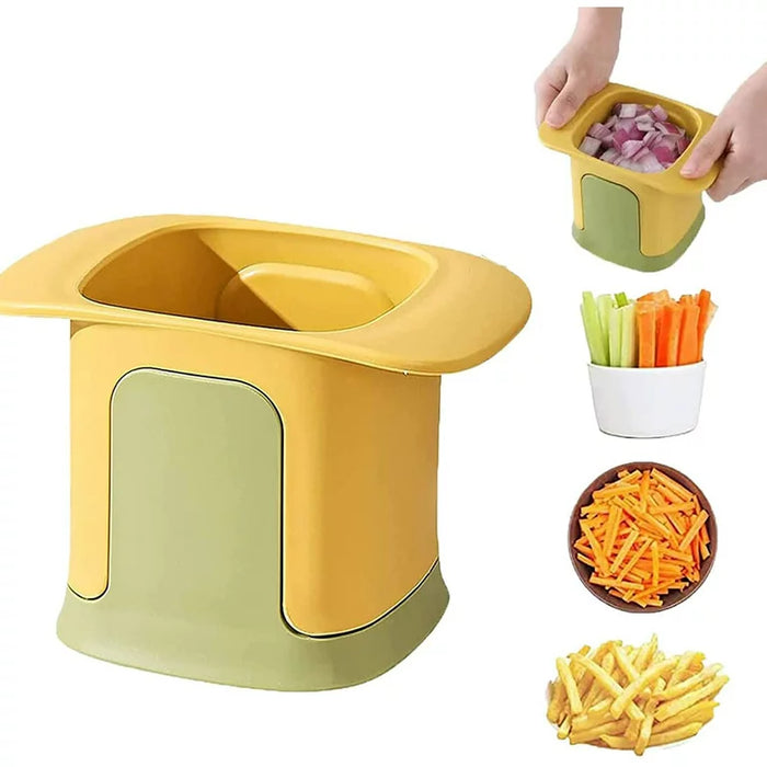 new multi-function vegetable cutter household hand-pressed french fries