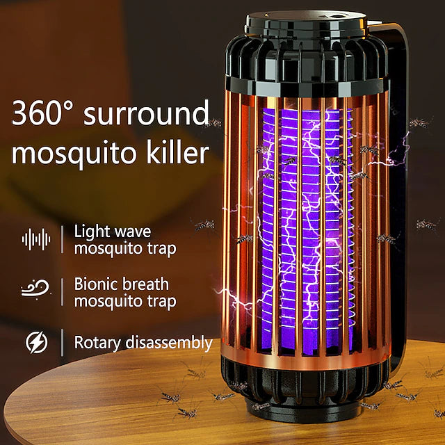 Bug Zapper Mosquito Trap Killer Lamp Electric Shock Photocatalyst