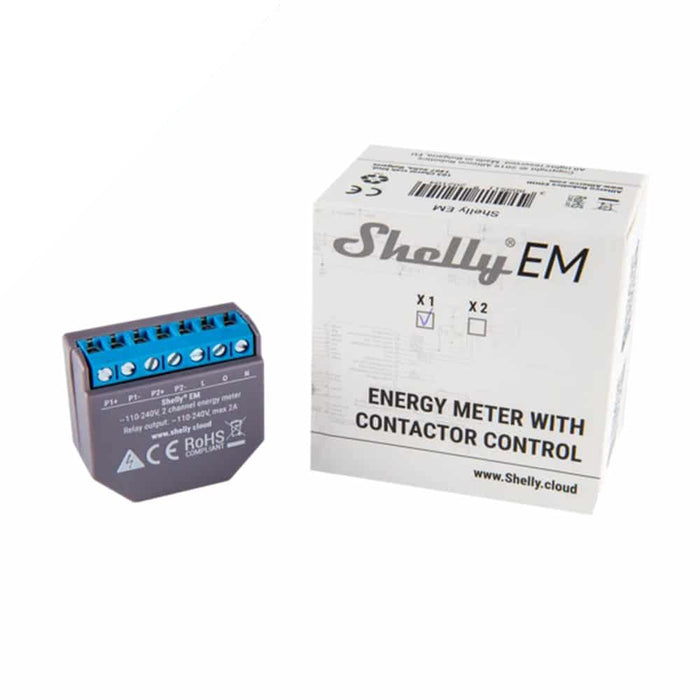 Shelly EM (Electricity Monitor) Relay