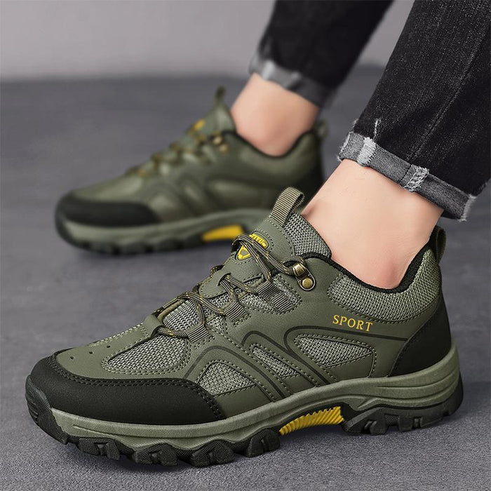 Men's Sneakers Walking Casual Daily Leather Comfortable Booties / Ankle Boots